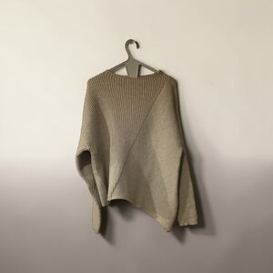 Edited Women's Ribbed Sweater - Tan
